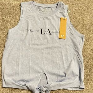 NWT Tbar Maeve Tie Front Tank.